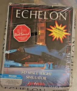 ECHELON by Access Software versión MS DOS sellada nueva caja rota - Imagen 1 de 5