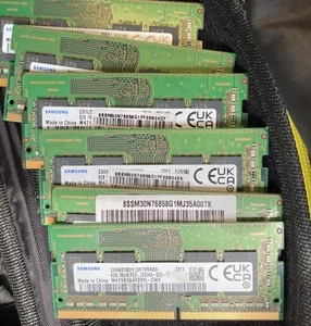 Samsung 48GB (6X8GB) DDR4 1Rx16PC4-3200AA Laptop Memory Ram M471A1G44BB0-CWE - Photo 1/2