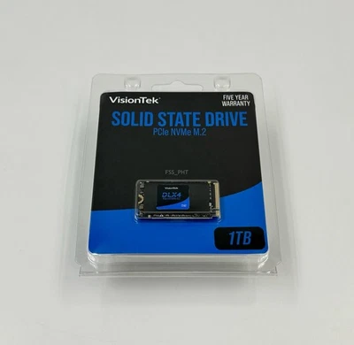 Unidad de estado sólido VisionTek DLX4 1 TB M.2 2242 SSD interna PCI Express NVMe Foto 1 de 2