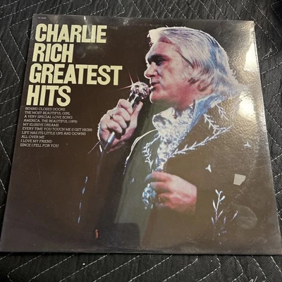Charlie Rich Greatest Hits Sealed Vinyl Record LP Epic PE34240 Folk Country 1976 - Image 1 of 3