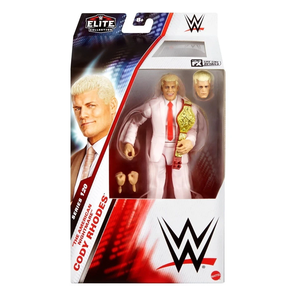 WWE Elite Series 120 CODY RHODES Action Figure Mattel 2025 Wrestling