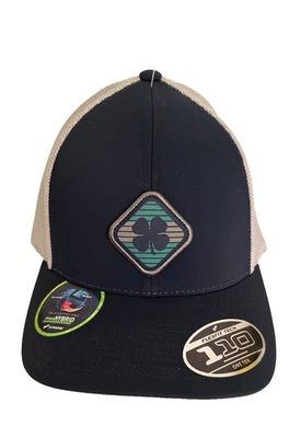 Black Clover Flexfit 110 Hat Men's Adjustable Navy Blue Golf Cap Live Lucky NWT - Image 1 of 3
