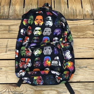 Mochila Loungefly Star Wars Stormtrooper Disney Imperio Galáctico Tie-Dye Casco - Imagen 1 de 10