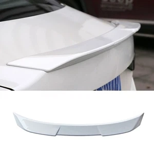 For 2020-2025 Nissan Sentra White ABS Rear Trunk Spoiler Tail Lip Trim X - Bild 1 von 6