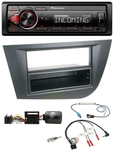 Pioneer Bluetooth USB DAB Lenkrad Autoradio für Seat Leon 2005-2010 schwarz - Bild 1 von 12