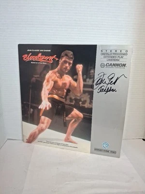 BLOODSPORT  "DONALD GIBB SIGNED..!!!(1988 LASERDISC)RARE SIGNED COPY,gr - Image 1 of 4