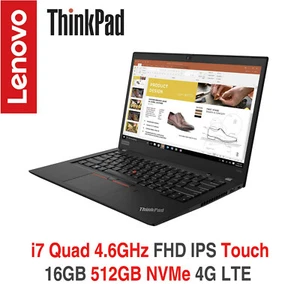 CLEARANCE ThinkPad T490s i7 4.6GHz FHD Touch 16GB 512GB 4G Premier Warranty T14s - Picture 1 of 12