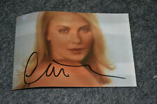 CHARLIZE THERON sexy signed Autogramm 10x15 cm In Person  rar !!