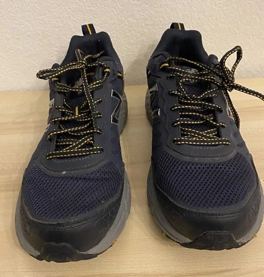 Zapatos todo terreno New Balance 573 para hombre azul gris amarillo talla 11,5 D MTE573S3 Foto 1 de 4