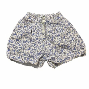 Vintage New Moves Girls White Floral Paisley Shorts Size 12 - Picture 1 of 10