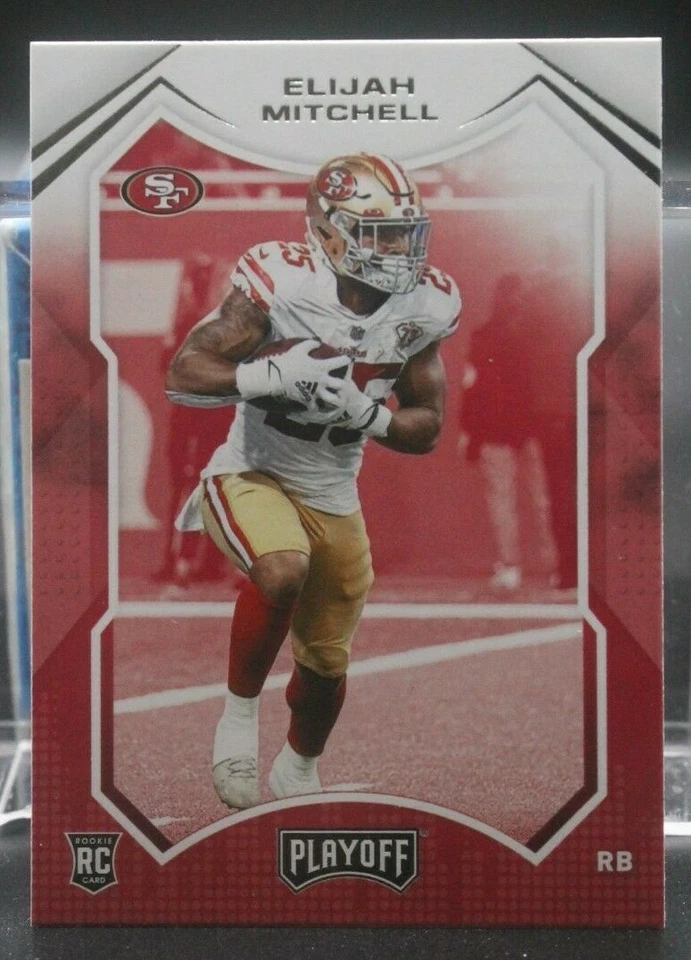 Elijah Mitchell (49ers/RC/Texas Longhorns) - 2021 Panini Playoff #292 - Image 1 of 1