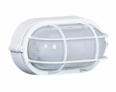 Aplique de pared exterior Artcraft Lighting Marine AC5662WH blanco 1 luz Foto 1 de 4
