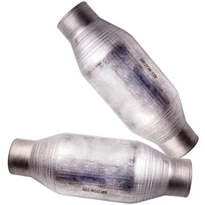 2 Pieces Catalytic Converter 2.25 inch 11" Length 400Cell Precious Metal - Picture 1 of 12
