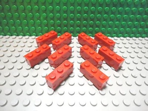 Lego 10 Red 1x3 brick block NEW - Picture 1 of 1