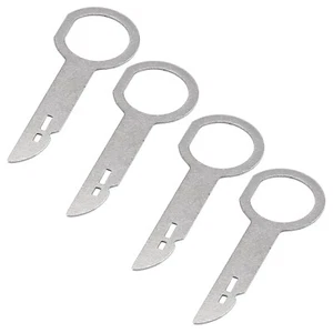 4X Radio /Climate Control Removal Tool Release Key Set For Mercedes Ford Audi VW - Picture 1 of 18