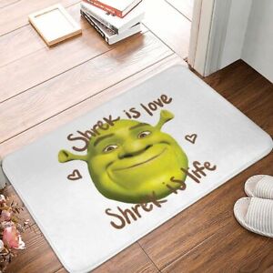 Shrek Is Love Shrek Is Life Doormat Rug carpet Mat Footpad Polyester Anti-slip