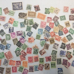 Vintage Germany Stamp Lot Post Marked And Unused - Bild 1 von 7