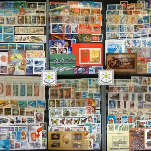 Stamp Collection Russia MNH - 400 Different Stamps in Full Sets & Singles - Picture 1 of 9