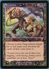 Persecute FOIL 7th Edition PLD Black Rare MAGIC MTG CARD (ID# 240285) ABUGames