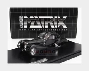 1:43 MATRIX Bugatti Type 57S Atlantic 1937 Black MX40205-113 Model - Picture 1 of 2