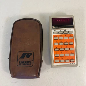 Calculatrice Texas Instruments TI-1270 Fonctionne ! Avec étui - Photo 1/18