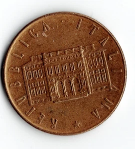 1981 Italy L.200 Coin Republica Italiana GIORNATA MONDIALE DELL' ALIMENTAZIONE - Picture 1 of 2