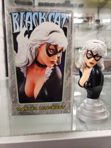 Minibusto Marvel 4,5"" GATO NEGRO (AP A PRUEBA DE ARTISTA) diseños limitados de arco abierto - Imagen 1 de 11