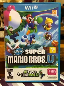 Nintendo Wii U Game New Super Mario Bros. U (Super Low Price!) - Picture 1 of 2