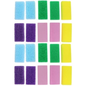 2 Pack Pu-Schaum Bimsstein Fußpflege-Hilfsmittel Pediküre Hornhautentferner - Bild 1 von 12