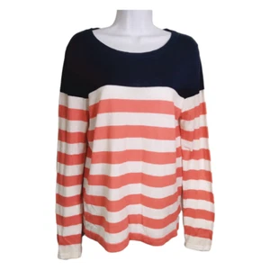 Blusa de suéter Forever 21 para mujer talla grande Rojo Blanco Azul Patriótica Bandera Americana - Imagen 1 de 5