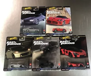 HOT WHEELS 2025 FAST & FURIOUS MIX 1 NISSAN CHEVELLE DEFENDER VIPER ( SET OF 5 - Picture 1 of 6