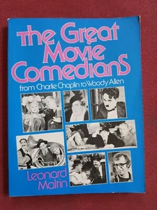 The Great Movie Comedians : Leonard Maltin , Charlie Chaplin, Woody Allen PB - Imagen 1 de 4