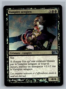 Magic The Gathering FRENCH Magic 2012 Sengir Vampire #107/249 Foil MTG TCG M12 - Picture 1 of 2