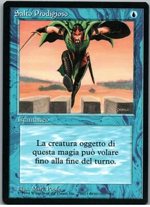 Jump | MtG Magic Revised Edition FBB (Foreign Black Border) | Italian ITA | NM - Picture 1 of 2
