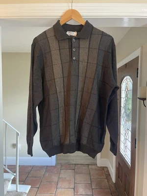 Suéter St. Croix For Straus Mezcla Lana Para Hombre Talla Grande EE. UU. Gris Azulado Foto 1 de 4