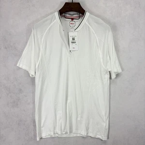 Wilson Shirt Herren Extra Large XL Weiß Mesh M Series Hybrid Zip Henley Pullover - Bild 1 von 11