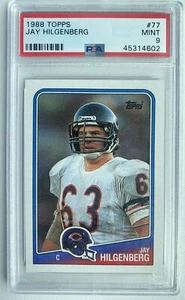 1988 Topps #77 Jay Hilgenberg PSA 9 (MINT) - Picture 1 of 2