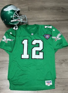 RARE VTG 1994 PHILADELPHIA EAGLES RANDALL CUNNINGHAM TEAM ISSUED WILSON JERSEY - Picture 1 of 14