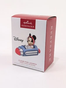 Hallmark Keepsake 2024 Mickey Clear for Launch Disney Space Mountain Ornament - Bild 1 von 6