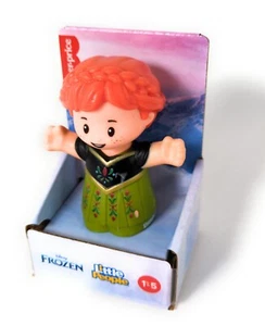 Fisher Price Little People Disney Princesa Frozen Anna Mini Figura JFH53 Nuevo - Imagen 1 de 3