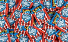 1983 TOPPS SUPERMAN III - Sealed Wax Pack (DC Comics) 10 Trading Cards 1 Sticker