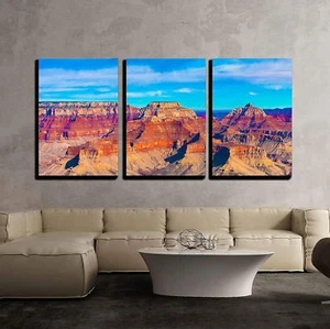 wall26 - Grand Canyon National Park - Canvas Art Wall Decor - 16"x24"x3 Panels - Picture 1 of 3