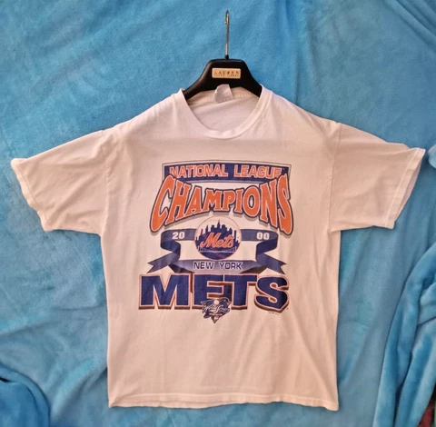 New York Mets 2000 National Leage Champions T-Shirt. Adult large 42-44 Cover