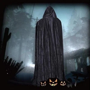 Halloween Grim Reaper Costume Scary Halloween Costume Set - One Size - SEE PICS - Picture 1 of 5