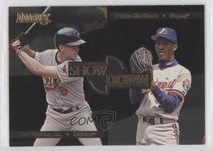 1996 Donruss Showdown /10000 Cal Ripken Jr Pedro Martinez #6 HOF