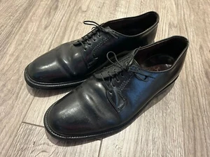 Hanover Shepphard Signature Shell Cordovan PTB Plain Toe Blucher Shoes 9.5 B D - Picture 1 of 8