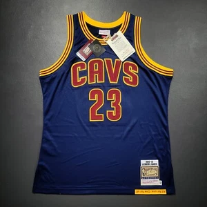 100% Authentic Lebron James Mitchell & Ness 2015 2016 Cavaliers Jersey Size L 44 - Picture 1 of 6