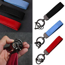 Car Metal+Leather Keychain Key Ring Key Chain Gift Accessories for Mercedes WW