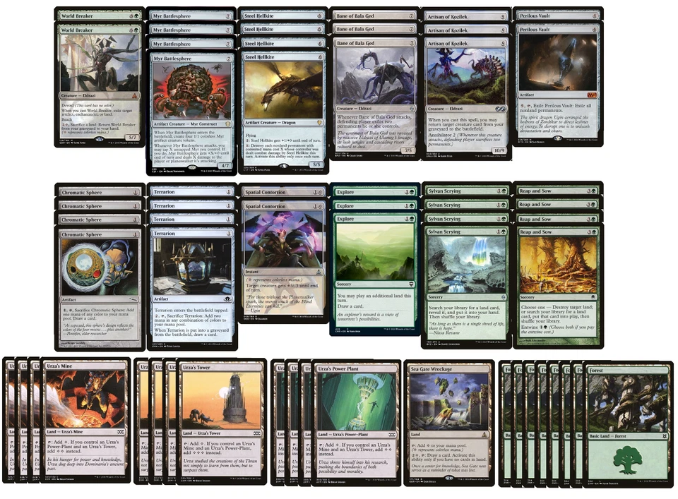 ELITE Tron Deck - Modern Legal - 60 Card - UrzaTron - MTG NM/M!!! - Image 1 of 1