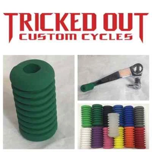 DARK GREEN Universal GEAR SHIFTER RUBBER (NON MARKING) - Picture 1 of 1